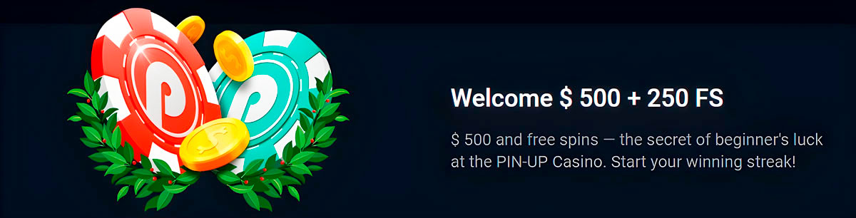 Приветственный бонус в Pin Up Casino